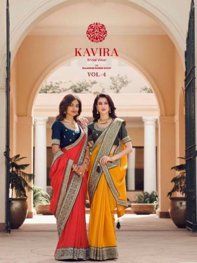 Kavira Vol 4 Designer Bridal Wear Saree Collection